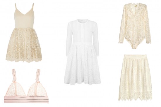 Weekly Window Shop: Floaty and Feminine Lace