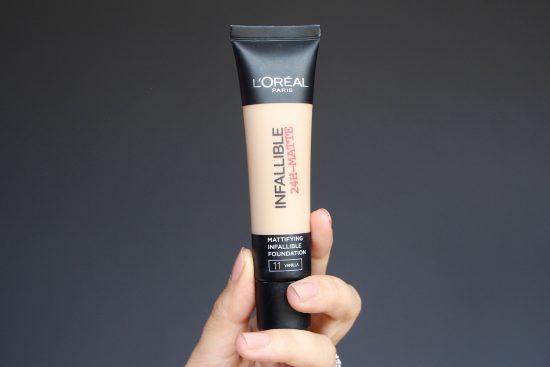 l'oreal infallible matte foundation review