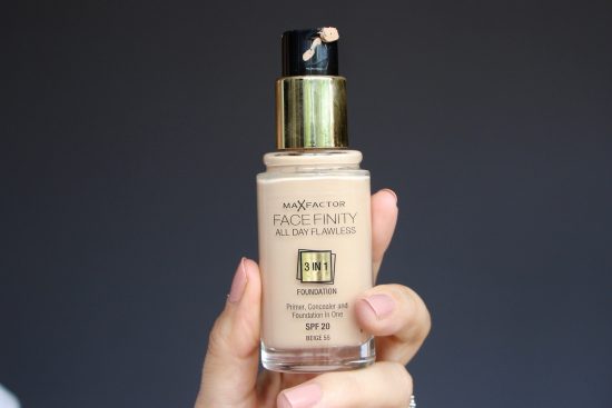 max factor face finity foundation review