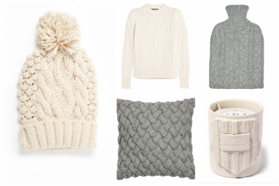 Weekly Window Shop: Cosy Cable Knits