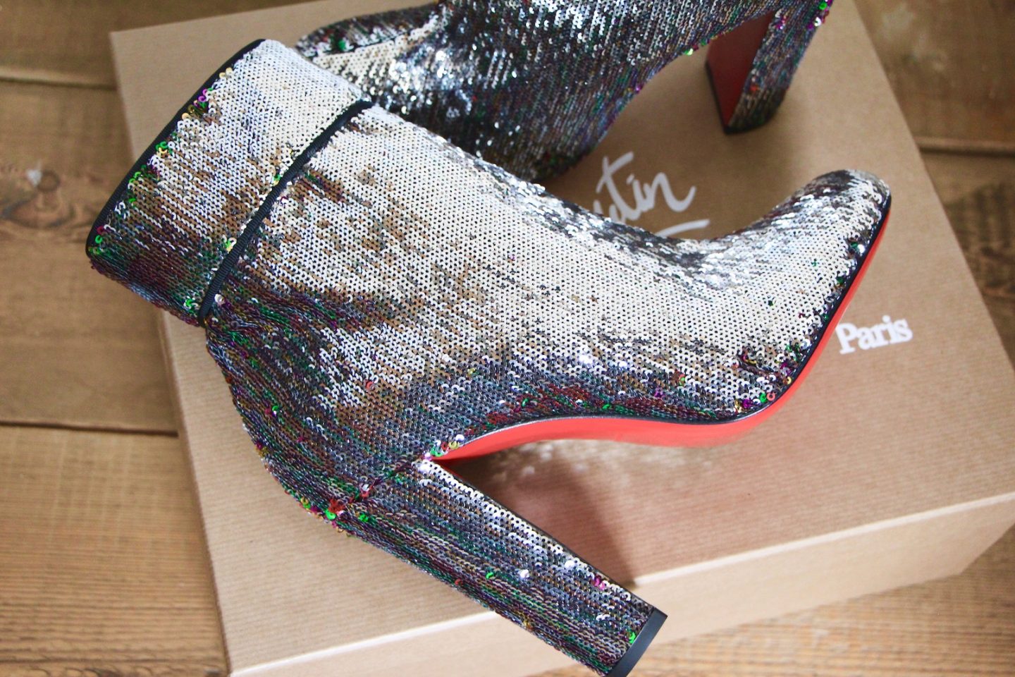 Christian Louboutin Sequin Boots: It’s Party Time