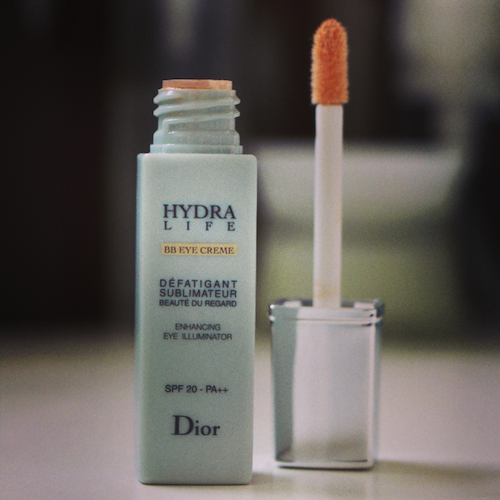 dior hydra life bb eye cream