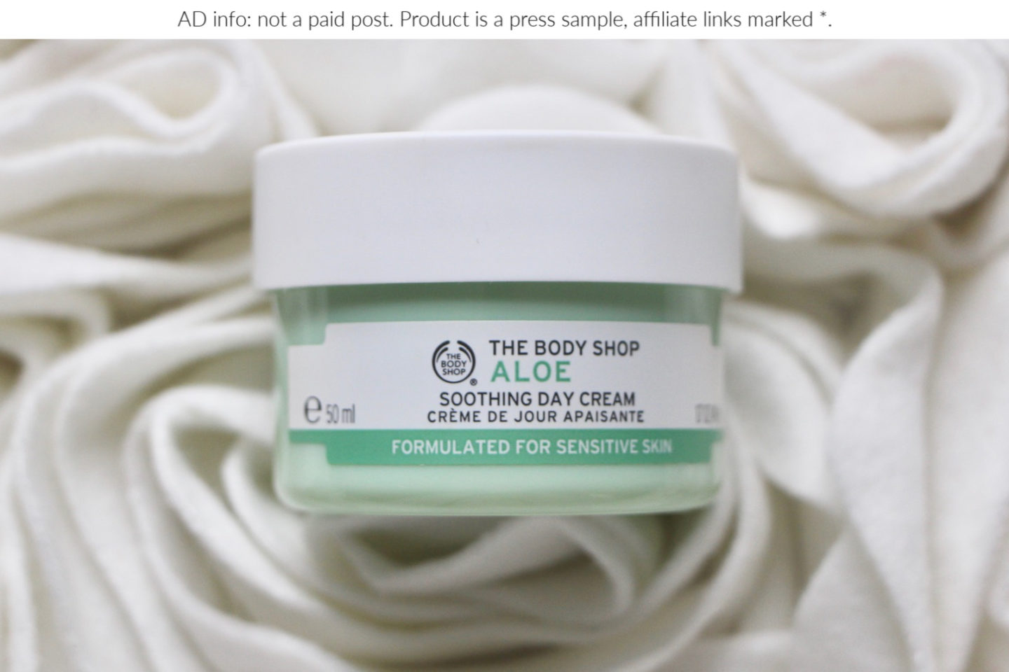 Skincare Review The Body Shop Aloe Soothing Day Cream A